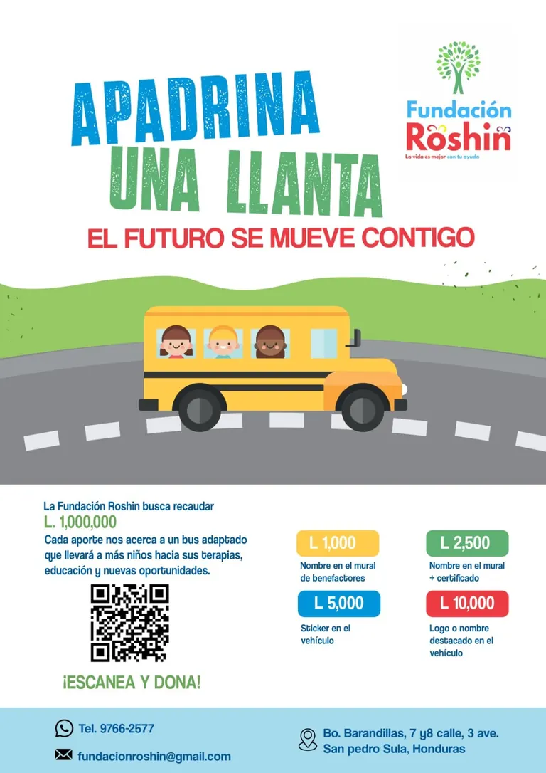 Apadrina una Llanta: el futuro se mueve contigo